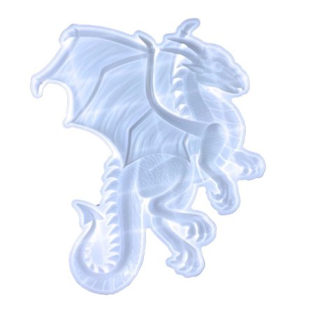 Dragon Silikonform Harpiksformer Støpeform