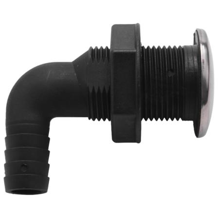 3/4 Tommer Universal Skrog Slangekobling Nylon Vandudløb Marine Skibstilbehør