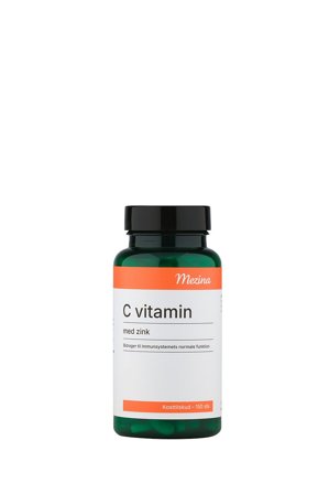 Mezina C-vitamin + Zink 150 stk, Helse & Madvarer, Vitaminer, C-vitamin