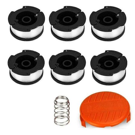 6x Puola & Puolalukko Black & Decker -ruohotrimmereihin, Trimmerin siimapuola