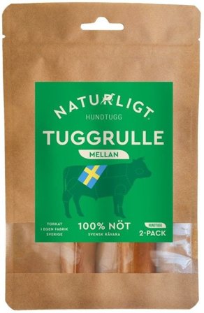 Naturligt Hundtugg Tuggrulle Mellan 2-p