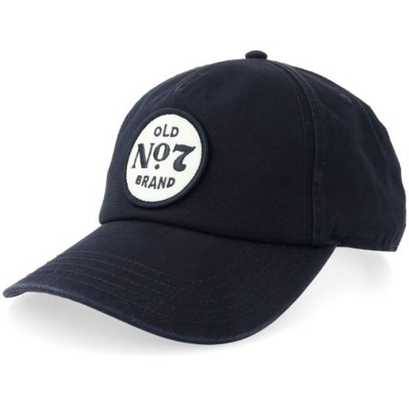 American Needle - Svart Keps - Jack Daniel ́s Canvas Roscoe Black A-Frame Adjustable @ Hatstore