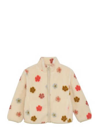 Minymo | Teddy Jacket Aop W. Lining | 104