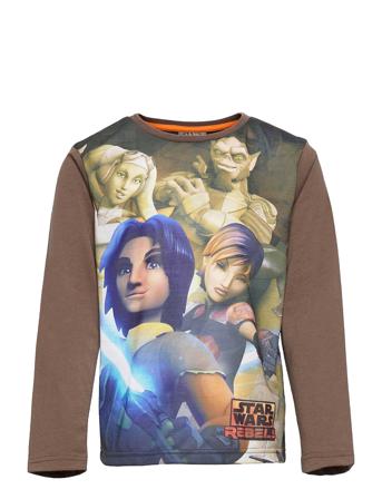 Long-Sleeved T-Shirt Patterned Star Wars