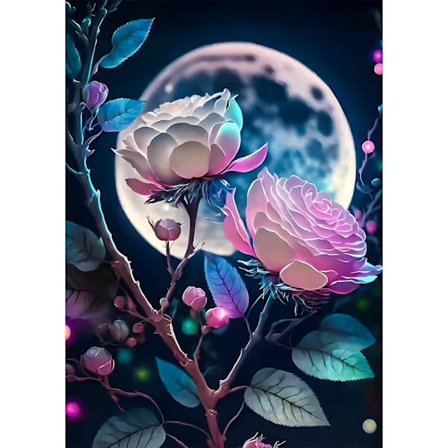 (49)DIY Diamantmålning Julset, 5D Julbroderi D