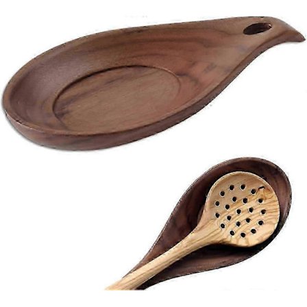 Træskeholder til køkken, glat træskeholder til komfur, skeorganisator, perfekt holder til spatler, EHZ