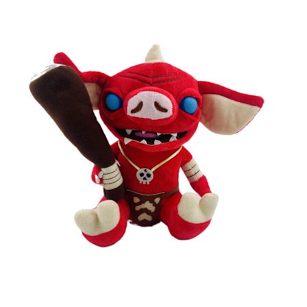 21cm The Legend of Zelda Spelet Breath of the Wild Link Pokoblin Hyrule Röd Gris Plyschdocka - Bästa Presenten för Barn