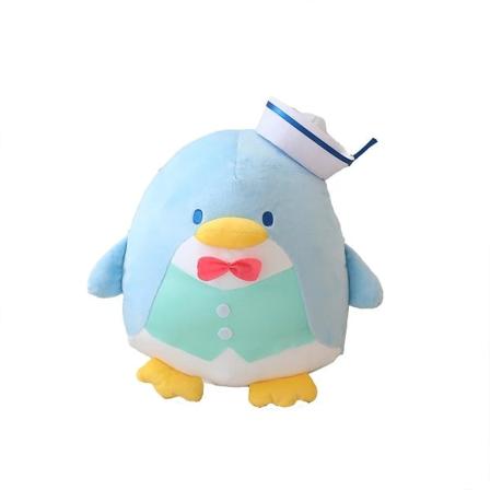 35/50cm Sød Tuxedo Sam Plyslegetøj Sanrio Pingvin Dukke Plysdyr Meget Blødt Plys Krammepude Tæppe Julegaver Piger