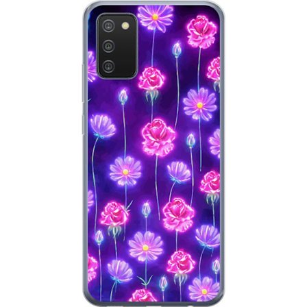 Yhteensopiva Puhelinkuori Samsung Galaxy A02s Bloom Reverie Electric Petals