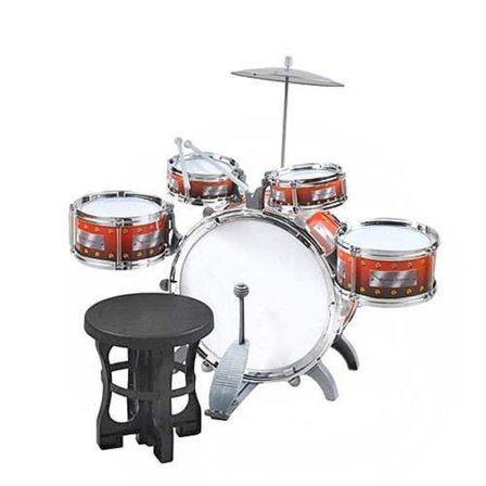 Mini Trumset för Barn / Mini Trummor - 5-delar