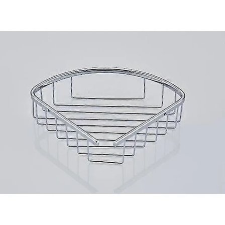 Suihkuhylly ja säilytystila Universal Lankakori kulmaan suihkuun, irrotettava, näkymätön seinäkiinnitys, kromi Chendyy