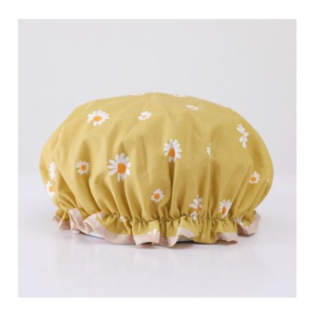 Duschmössor Dubbla Lager Badmössor Vattentäta Designade Satinfodrade Håller Håret Torrt