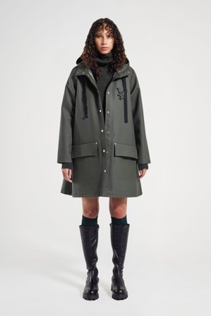 Women's Raincoat Green