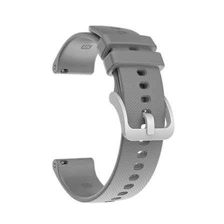 Klockarmband för Garmin Venu Sq Silikon Silver Spänne Rem för Garmin Vivomove3 Ersättning