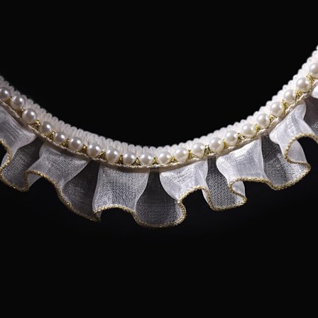 3Yards blonder Hvit blonder Sy Blondestrim