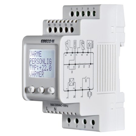 Ebeco EB-THERM 800 Termostat, Varme