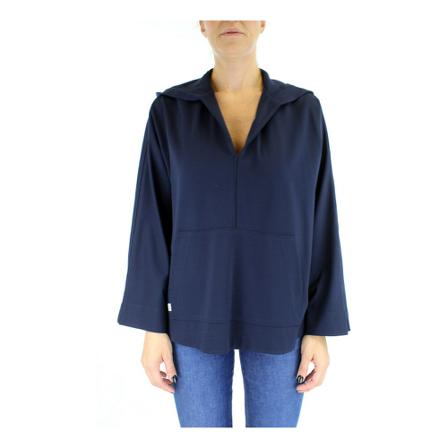 Jijil - Hoodies - Blå - Dam - Storlek: L, Dam, Storlek: L