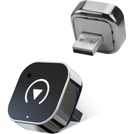 Trådløs CarPlay-adapter, for CarPlay og Android Auto, Plug-and-play med ekstremt lav forsinkelse_TF_TF