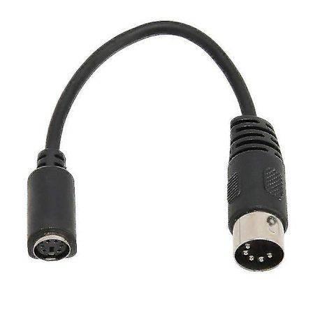 Tangentbordsmus Konverteringskabel Din 5 Pin Hane Till Mini Din 6 Pin Hona Tangentbordsmus Adapter Sladd För Ps2 15cm