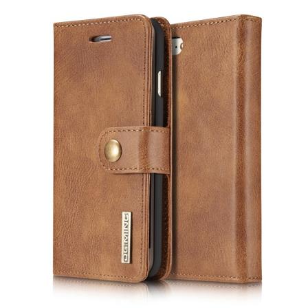 DG.MING 2-i-1 Magnet Pung iPhone 7/8/SE Cognac