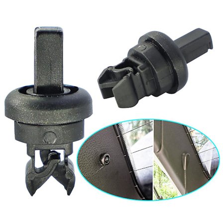 2x Klips til Renault Clio Megane Scenic Laguna Modus Mk1 Mk2 Mk3 1 2 3 4 Bagagerumspakhylde Snore Hanger Brakcet 7705099001