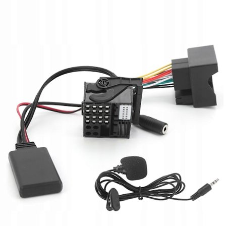 Ljudkabel Aux Bluetooth 5.0 Mikrofonadapter För Bmw E60 Bildelar