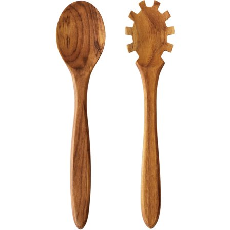 Aida RAW-salaattiottimet, teak, kaksi osaa