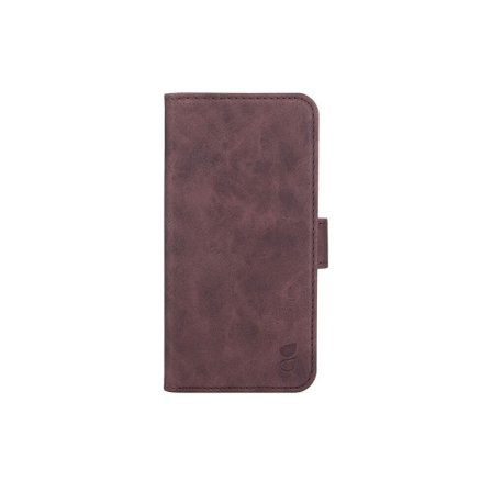 GEAR Mobile Wallet Brown Nubuck PU iPhone 12 / 12 Pro