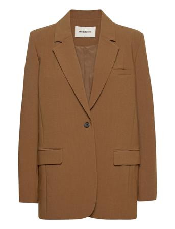 Gale Blazer Blazers Single Breasted Blazers Brun Modström
