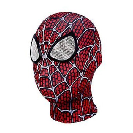 Spider-Man Maske Voksen Halloween Superhelter Cosplay Spiderman Karneval Partymasker Rekvisitter Spider Gwen Kostyme (E)