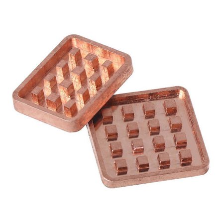 Kannettavan tietokoneen muistin jäähdytyssarja Kupari jäähdytin + lämpöjohtava liima