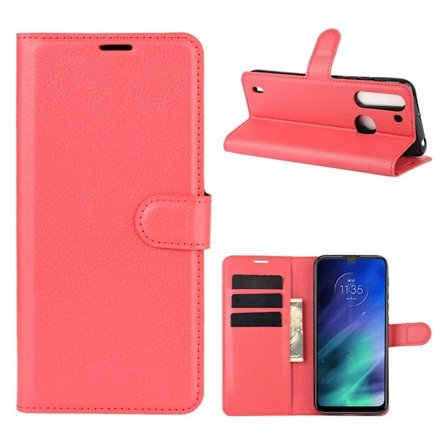 Classic Motorola One Fusion fodral - Röd