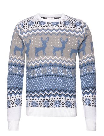 Happy Seasons | The Traditional Christmas Sweater Blue | S