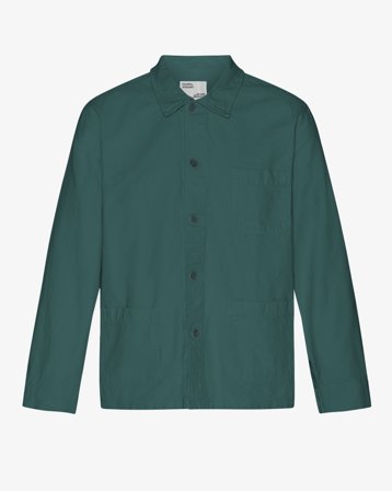 Organic Workwear Jacket - Ocean Green S
