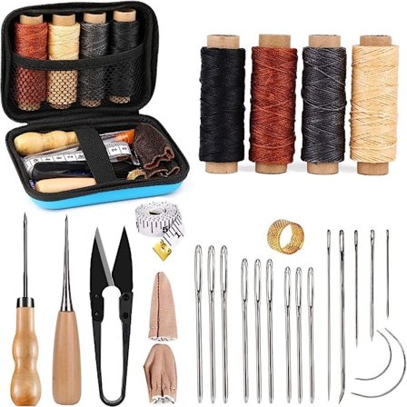 Easter Sale! Leather Repair Kit, Sewing Needles, Sewing Kit