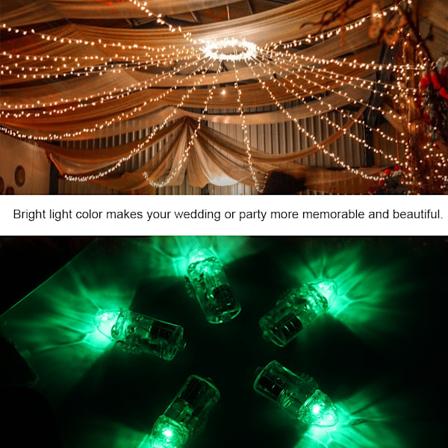 100 st härliga LED-ballongljus papperslykta lampa hemfest bröllopsljusdekor grön