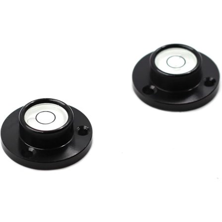 2 stk. vater med aluminiumskasse for RV-stativ med montering