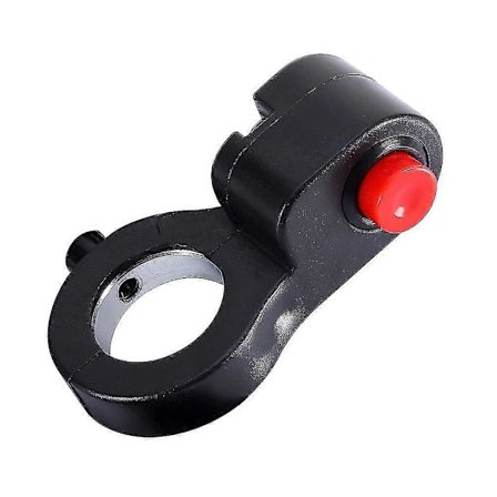 Motorsykkel Horn Bryter Styre Sykkel Horn Bryter Startknapp Drep Vanntett Bryter Bryter (svart) (1 stk)
