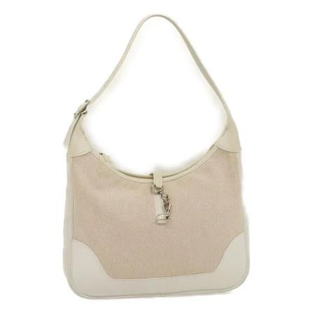 Hermès Vintage Pre-owned Shoulder Tas , Beige , Dames , Maat: ONE Size Vintage Tassen