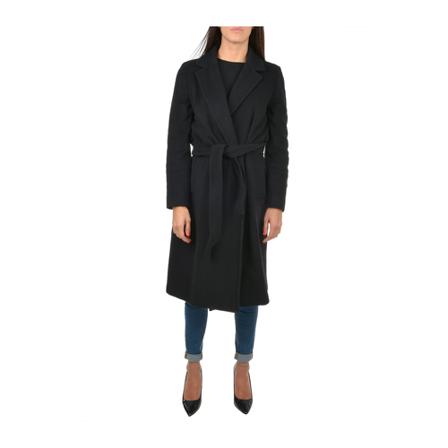 Emme Di Marella - Ullkappor - Svart - Dam - Storlek: M, Dam, Storlek: M
