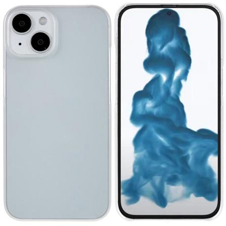 Iphone 14 Plus Rubberized Protective Skal - Genomskinligt Transparent