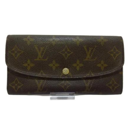 Louis Vuitton Vintage, Pre-owned Leather wallets Bruin, Dames, Maat:ONE Size,leer