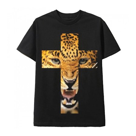 T-paita Animal Cross Vihainen Leopardi