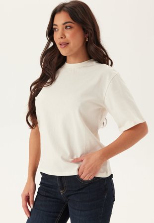 BUBBLEROOM - Boxy Tee - Offwhite