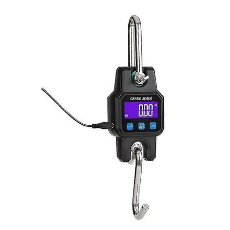 300 kg/50 g Bluetooth-kompatibel kranvekt, oppladbar, bærbar, hengende industriell krokvekt i rustfritt stål med 4.0 Bt Usb