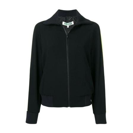 Kenzo, Bomber Jacket Zwart, Dames, Maat:L,polyester