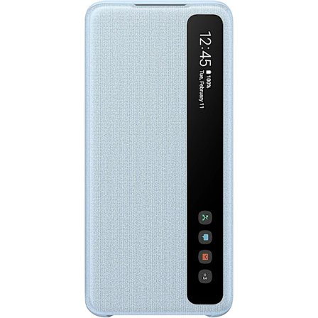 S20 | S20 5G Clear Vision Cover / Fodral - Sky Blue