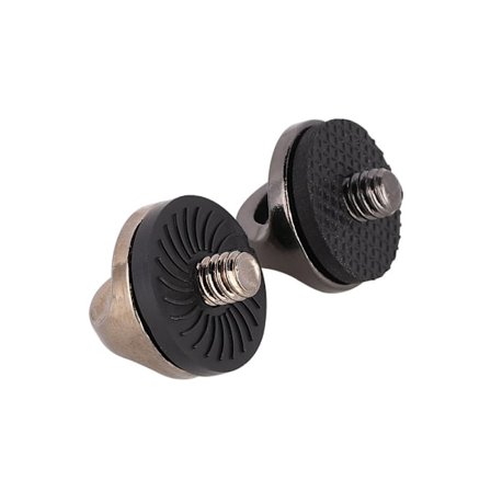 1/4" Kameraskruebeslag Quick Release System Bærerem Adapter QR Plade Kameratilbehør til Tripod Skrue Adapter