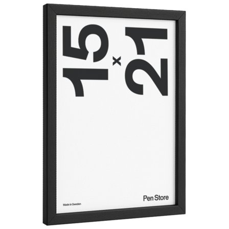 Pen Store Black Wooden Frame 15x21 cm