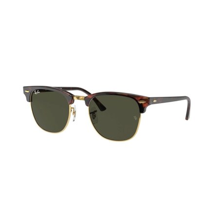 Ray-Ban Clubmaster -Aurinkolasit - Brown Rectangular - Ray-Ban RB3016 W0366 5521